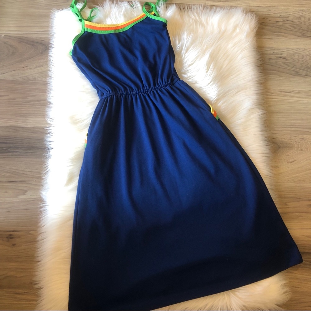 Vintage Vicky Vaughn Dress With Pockets and Ties - Picture 4 of 4